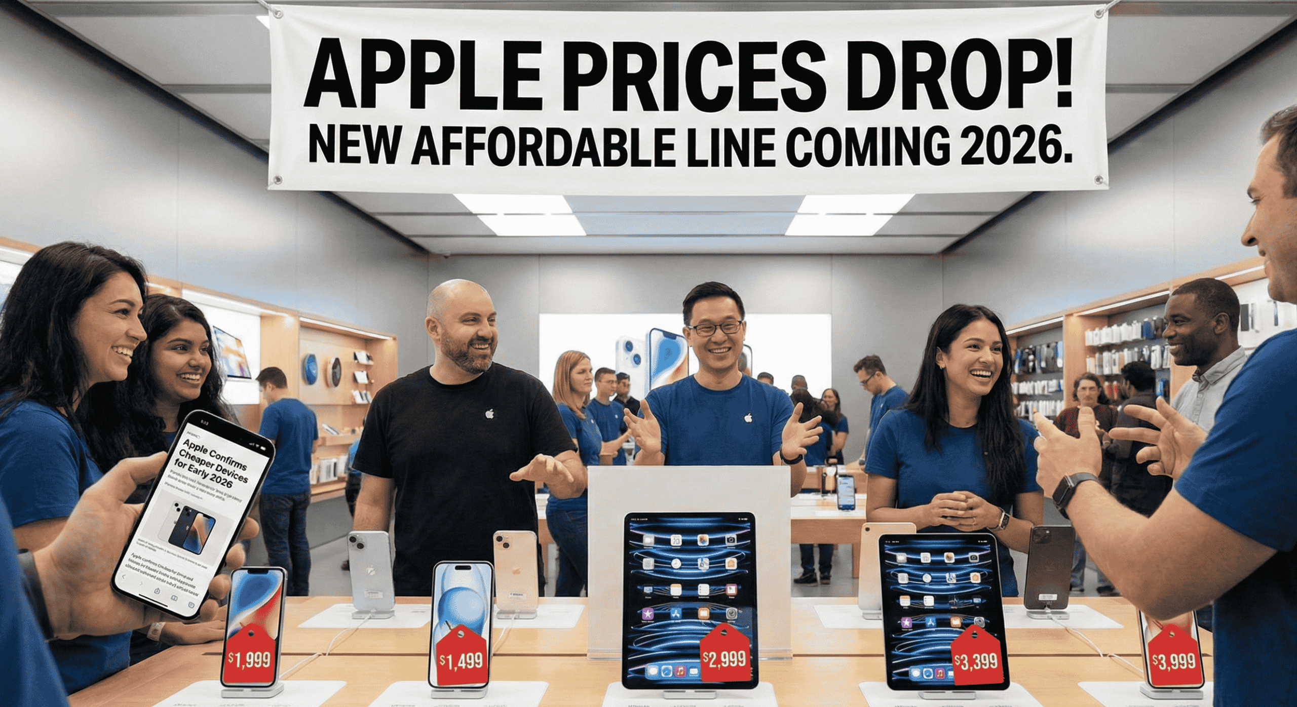 User happy on cheaper Apple devices launch